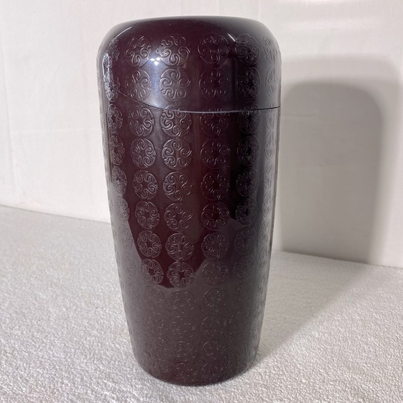 Vintage Baileys Brown Plastic Insulated Ice Bucket Bottle Cooler With Lid - Picture 11 of 12